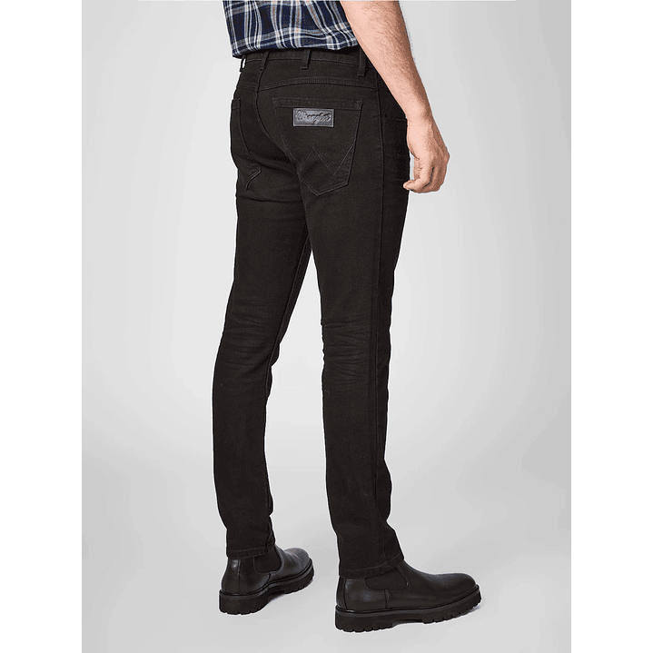 JEANS HOMBRE BRYSON WRANGLER 137512-OFF NEGRO 3