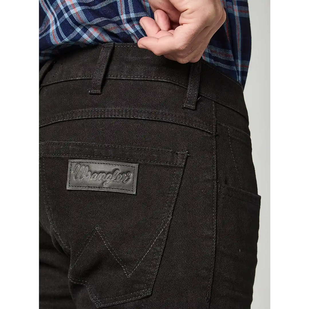 JEANS HOMBRE BRYSON WRANGLER 137512-OFF NEGRO 4