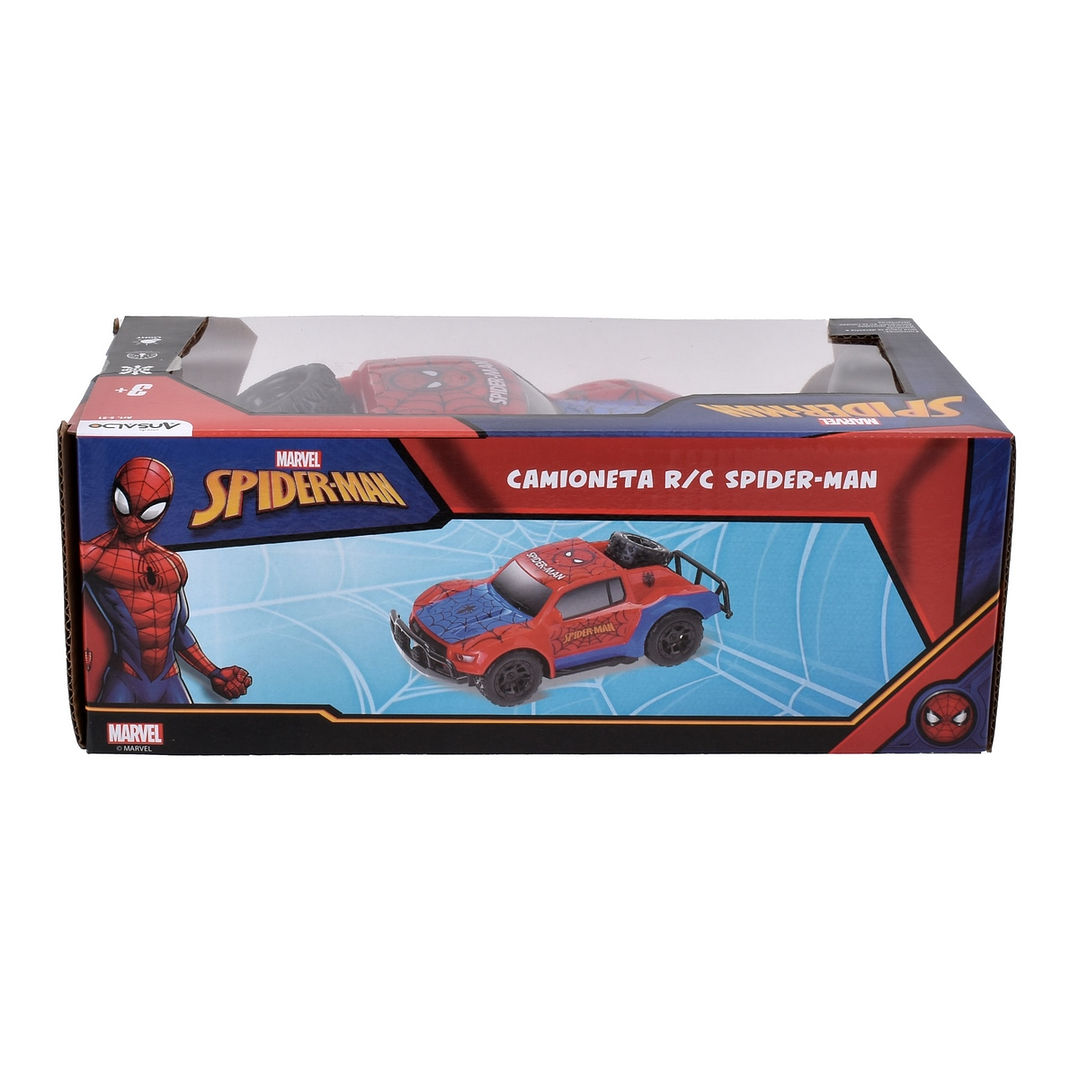 CAMIONETA R/C 20CMS CON LUCES MARVEL-SPIDERMAN ANSALDO 26142 5