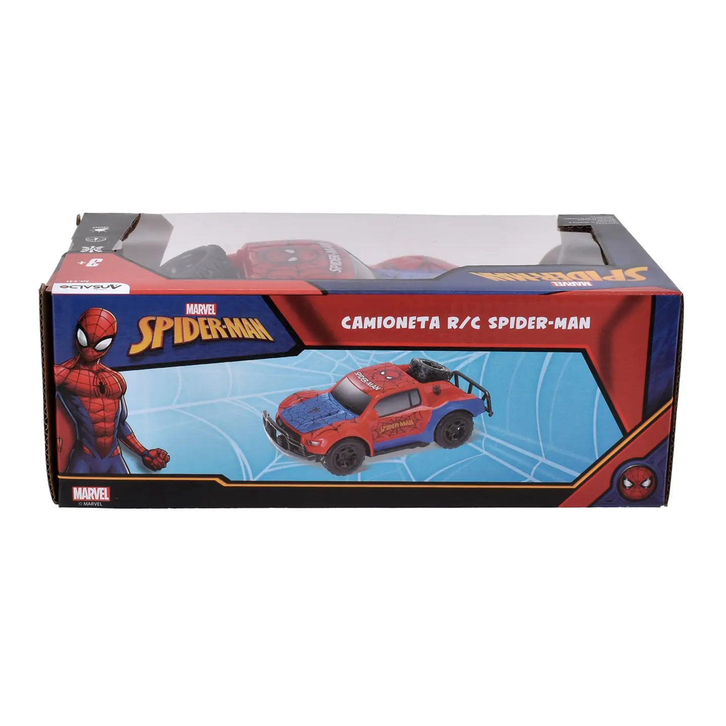CAMIONETA R/C 20CMS CON LUCES MARVEL-SPIDERMAN ANSALDO 26142 5