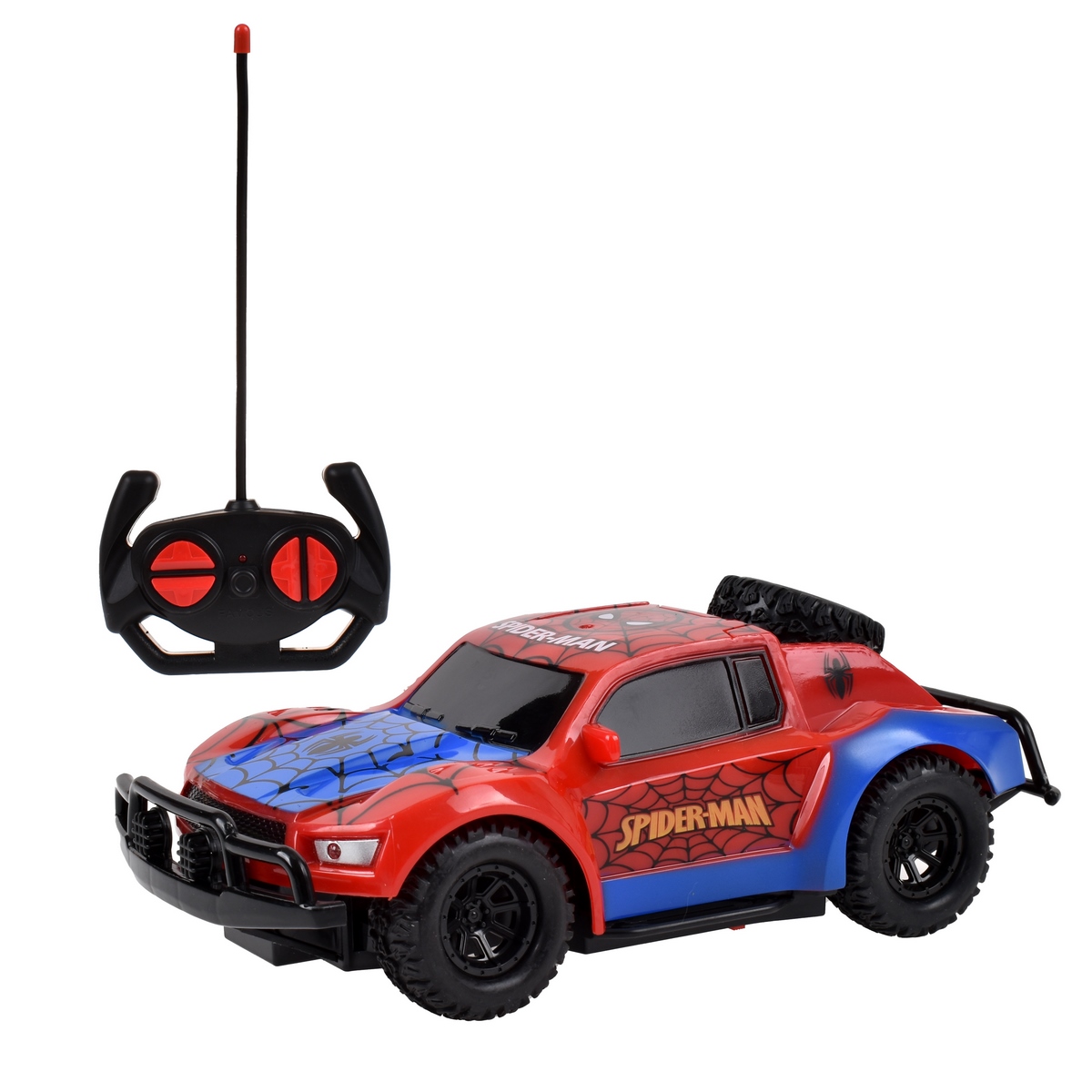 Camioneta R/C 20Cms Con Luces Marvel-Spiderman Ansaldo 26142