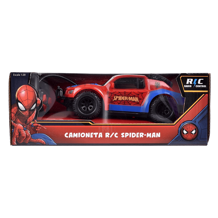 CAMIONETA R/C 20CMS CON LUCES MARVEL-SPIDERMAN ANSALDO 26142 4