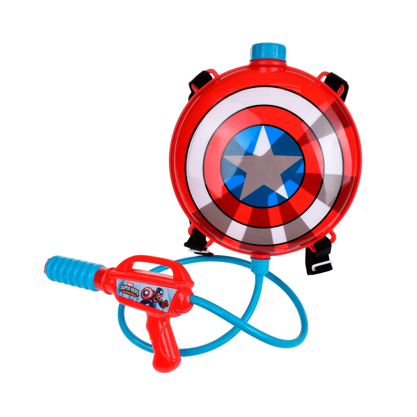Mochila Lanza Agua 1.500 Cc Capitan America Ansaldo 20750 2