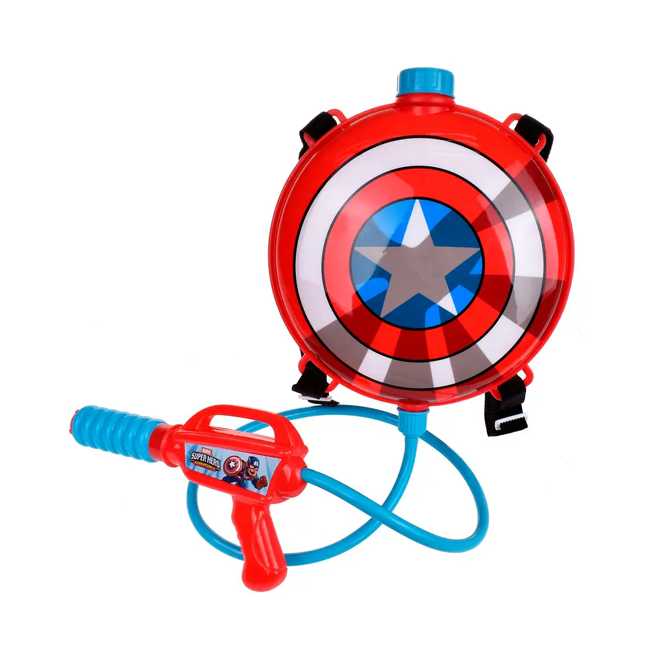 Mochila Lanza Agua 1.500 Cc Capitan America Ansaldo 20750 2