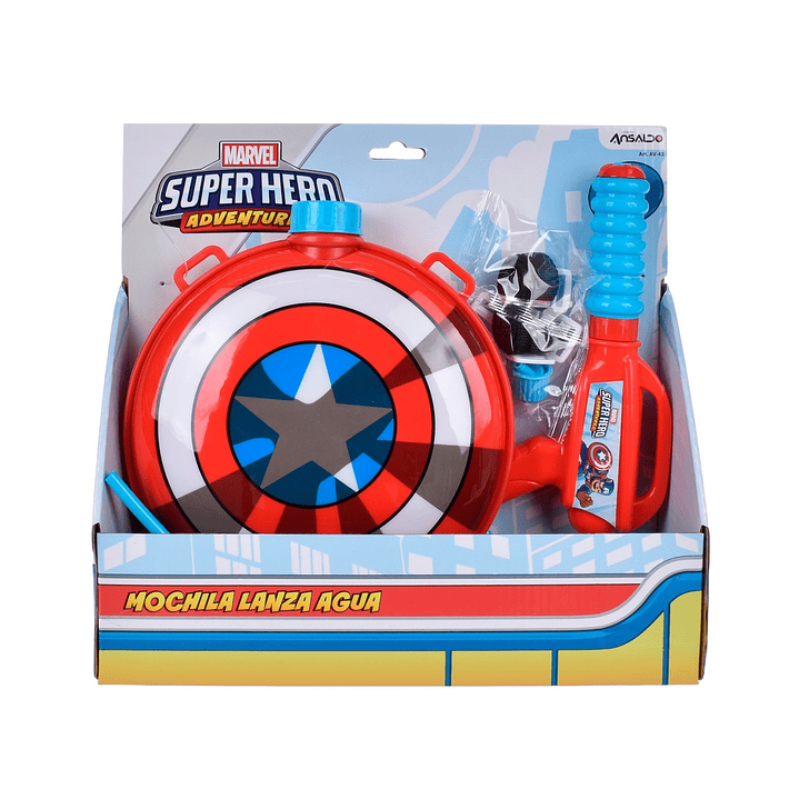 MOCHILA LANZA AGUA 1.500 CC CAPITAN AMERICA ANSALDO 20750 3