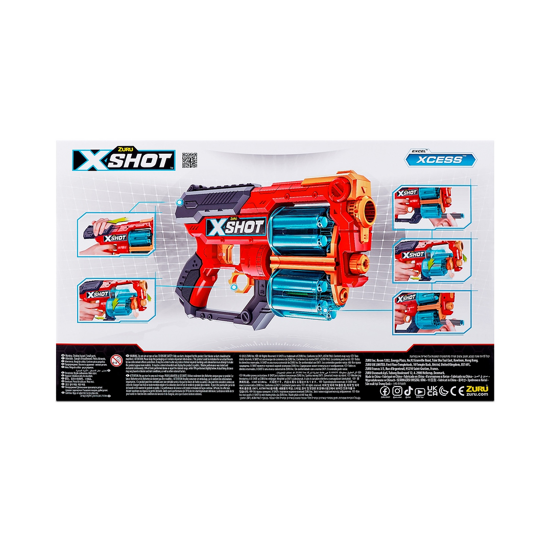 LANZADOR XCESS TK12 CON 16 DARDOS X-SHOT ANSALDO 21661 3