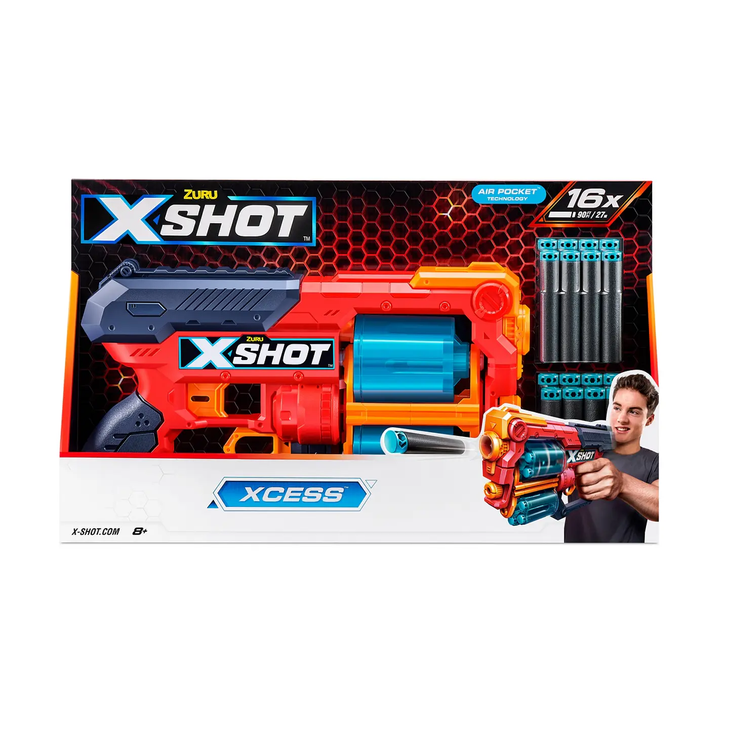 LANZADOR XCESS TK12 CON 16 DARDOS X-SHOT ANSALDO 21661 5