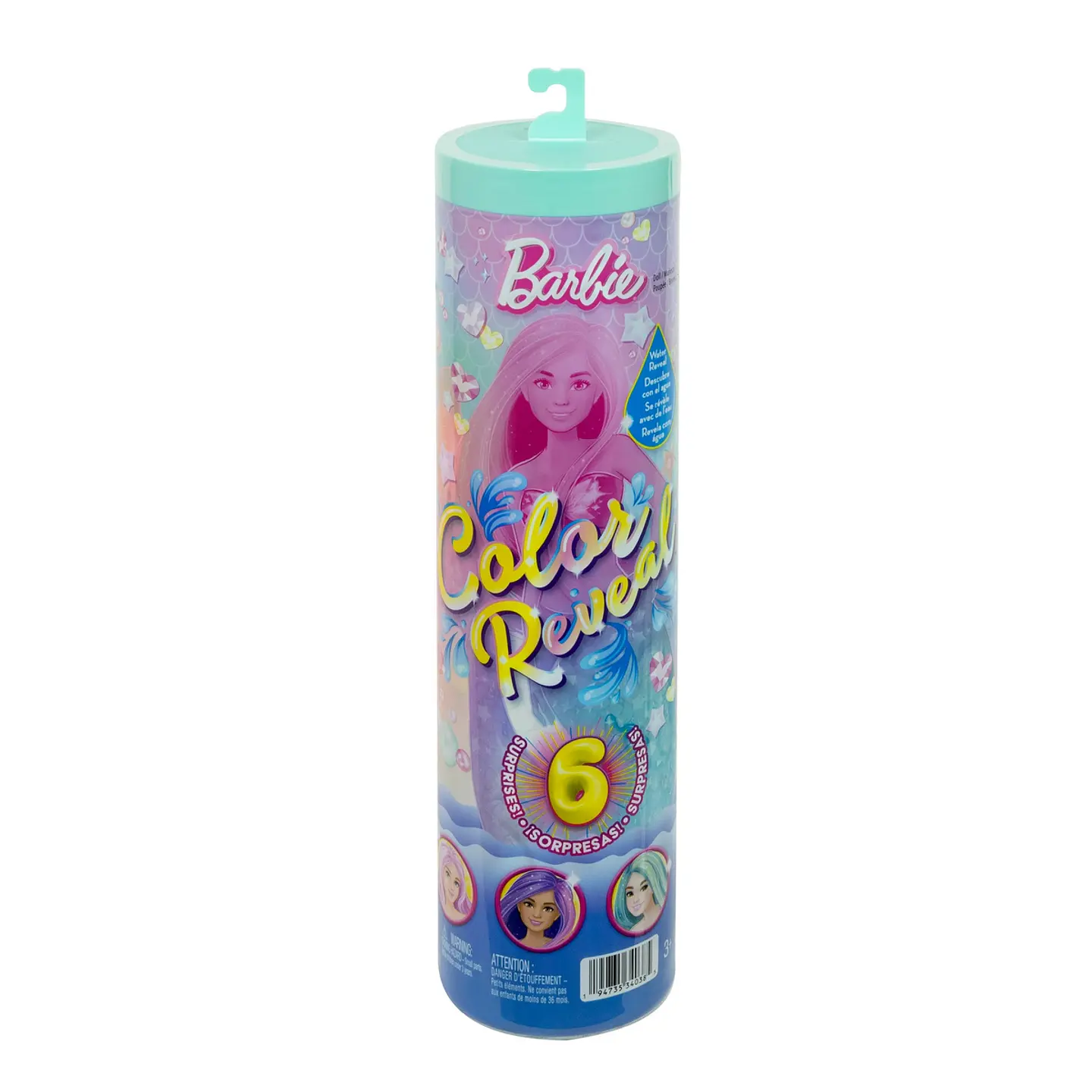 BARBIE COLOR REVEAL BARBIE BALLOON ANIMAL SERIES CDU MATTEL JFY73 3