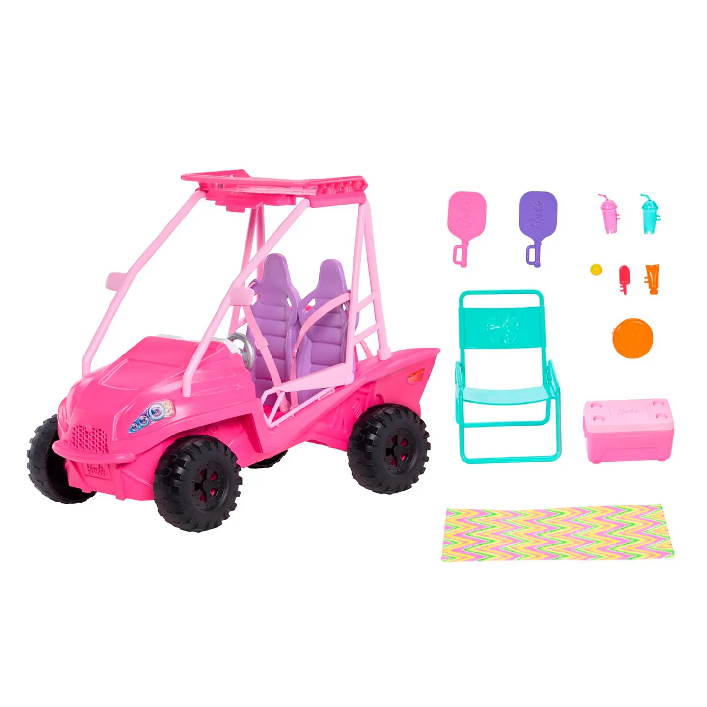 Barbie Beach Buggy Mattel Jfv68 2