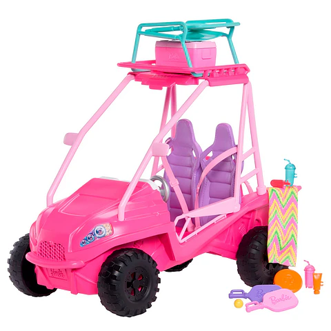 BARBIE BEACH BUGGY MATTEL JFV68