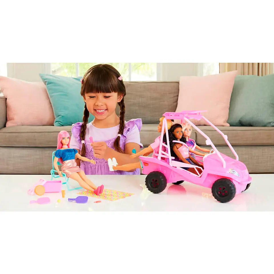 Barbie Beach Buggy Mattel Jfv68 5