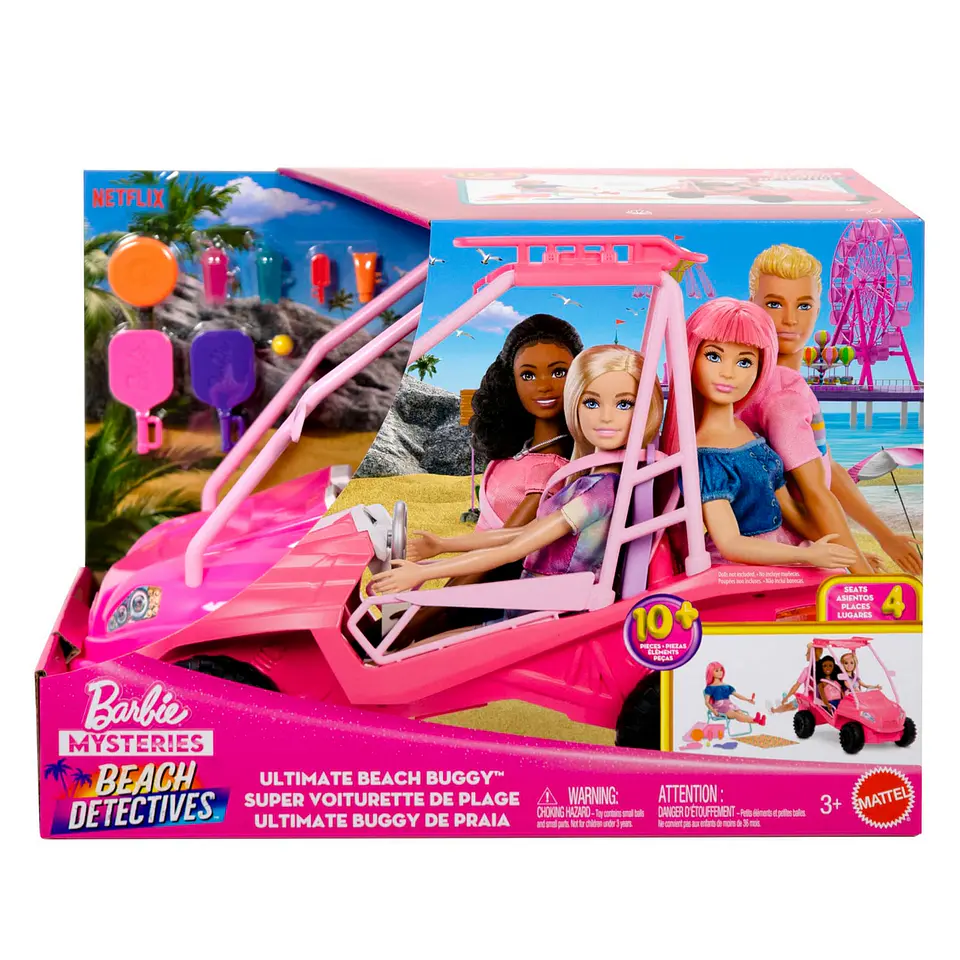 Barbie Beach Buggy Mattel Jfv68 6