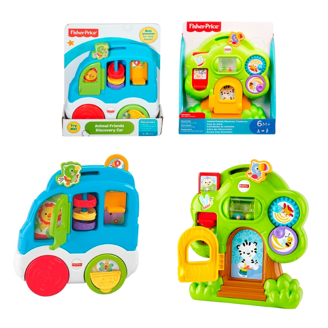 FISHER PRICE CORE ACTIVIDADES DE ANIMALES MATTEL CMV95 1