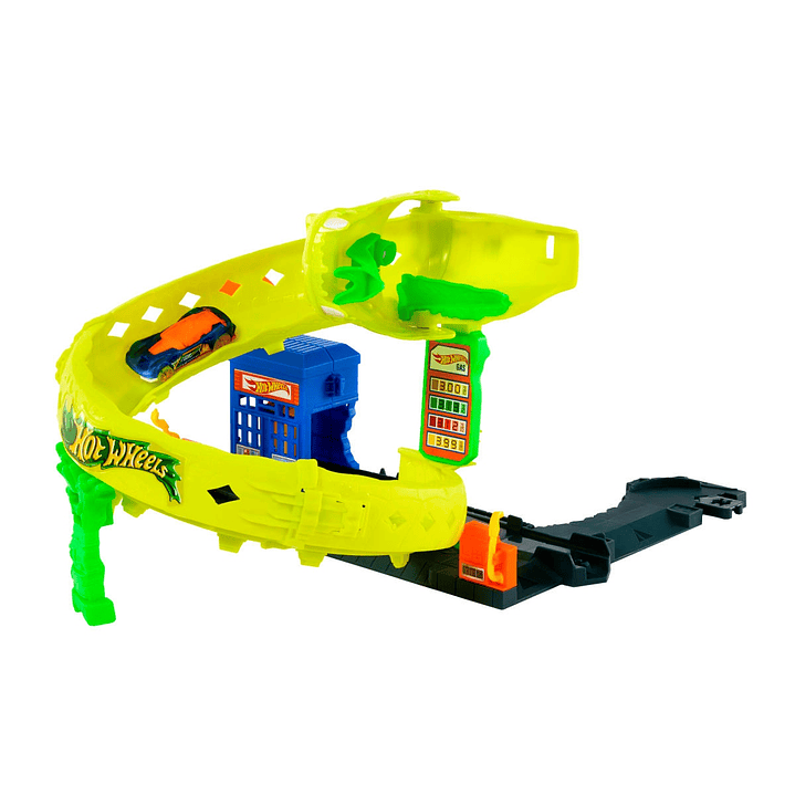 HOT WHEELS HW CITY O/S NEMESIS SNAKE FUEL STATION (NEW 2025) MATTEL JBM63 2