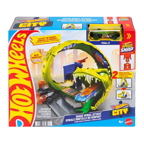 HOT WHEELS HW CITY O/S NEMESIS SNAKE FUEL STATION (NEW 2025) MATTEL JBM63