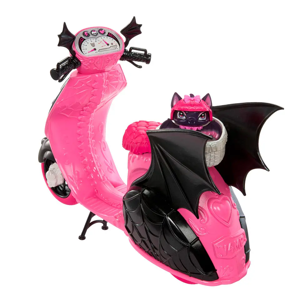 Monster Highopp Doll+Scooter Playset Mattel Jdr61 4