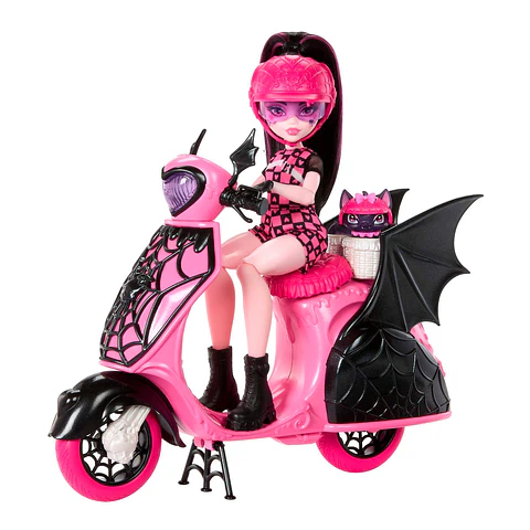 MONSTER HIGHOPP DOLL+SCOOTER PLAYSET MATTEL JDR61