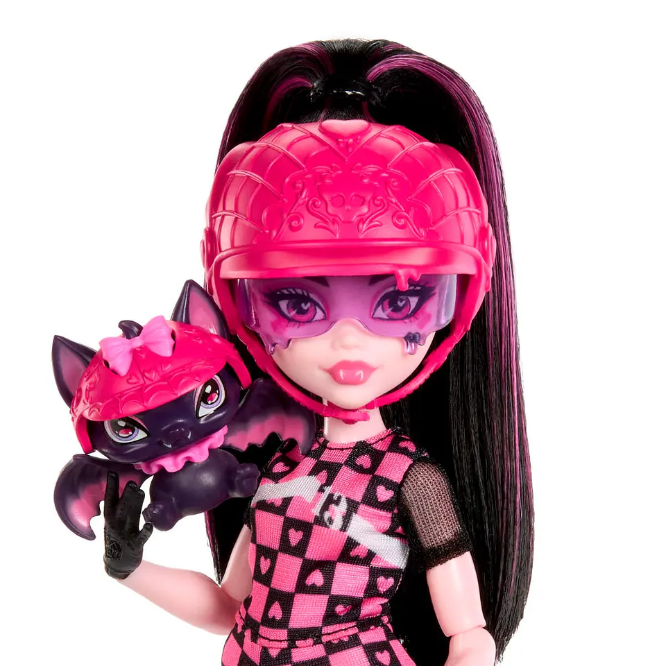 Monster Highopp Doll+Scooter Playset Mattel Jdr61 5