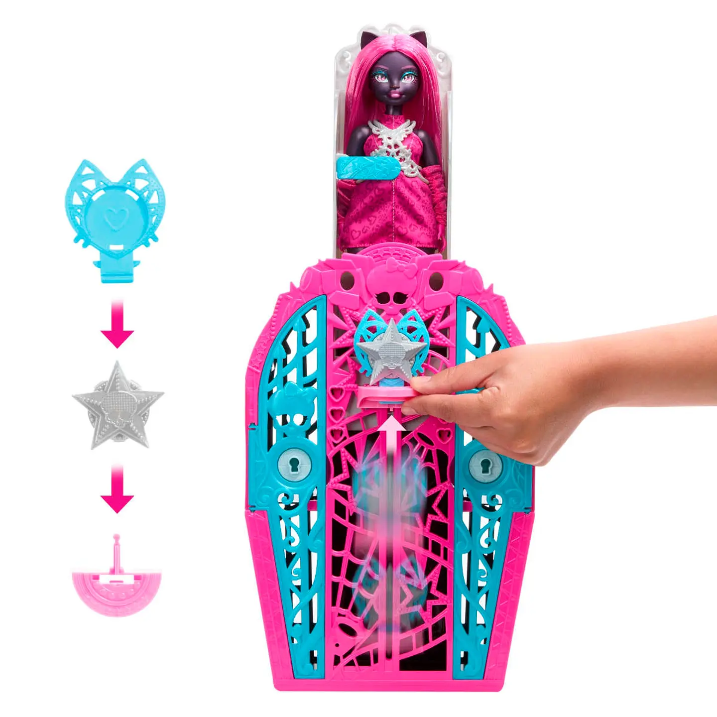 MONSTER HIGH SKULLTIMATE SERIES 6 ASST MATTEL JBG79 2