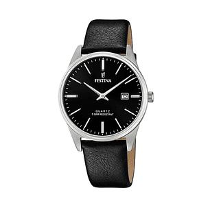 RELOJ  HOMBRE CUERO CLASICO FESTINA 20512-4