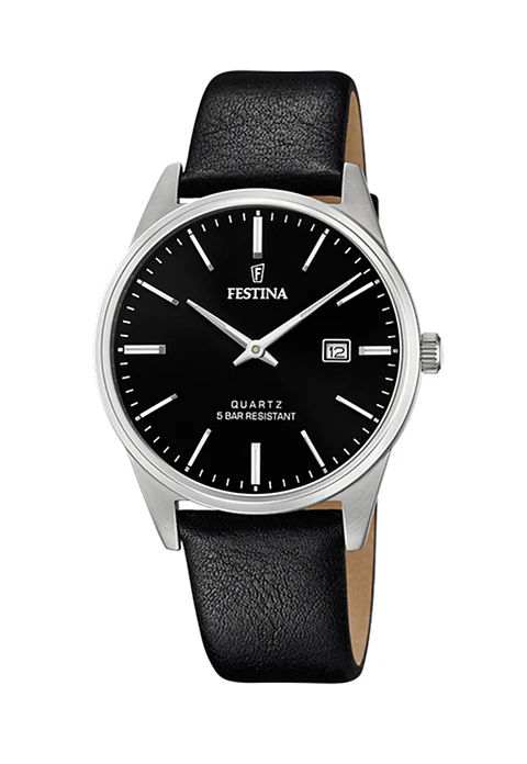 RELOJ  HOMBRE CUERO CLASICO FESTINA 20512-4