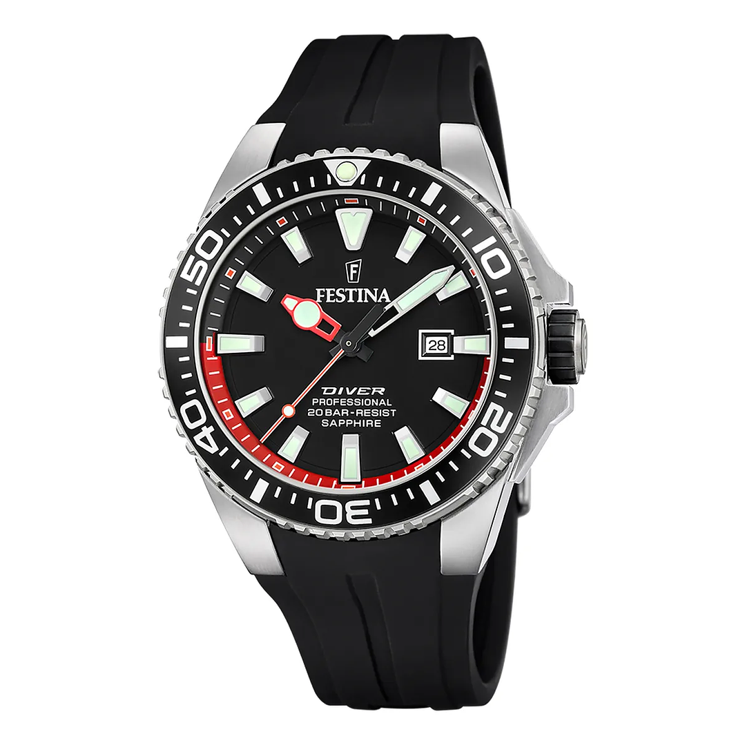 RELOJ HOMBRE DIVER 20ATM RESINA FESTINA 20664-3 1