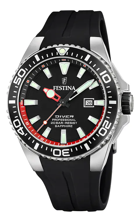 RELOJ HOMBRE DIVER 20ATM RESINA FESTINA 20664-3