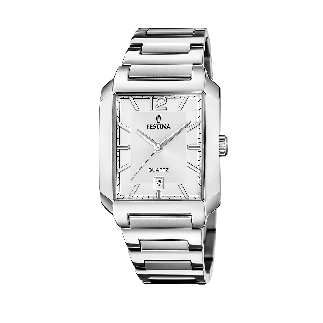 RELOJ HOMBRE ACERO TIPO CARTIER FESTINA 20677-2 1