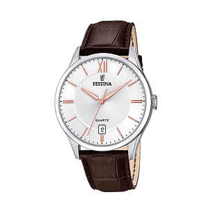 RELOJ HOMBRE CUERO CLASICO FESTINA 20426-4