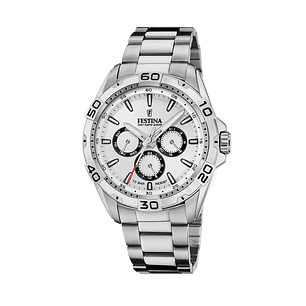 RELOJ HOMBRE ACERO MULTICALENDARIO FESTINA 20623-1