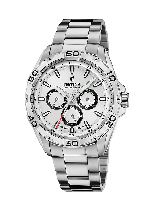 RELOJ HOMBRE ACERO MULTICALENDARIO FESTINA 20623-1