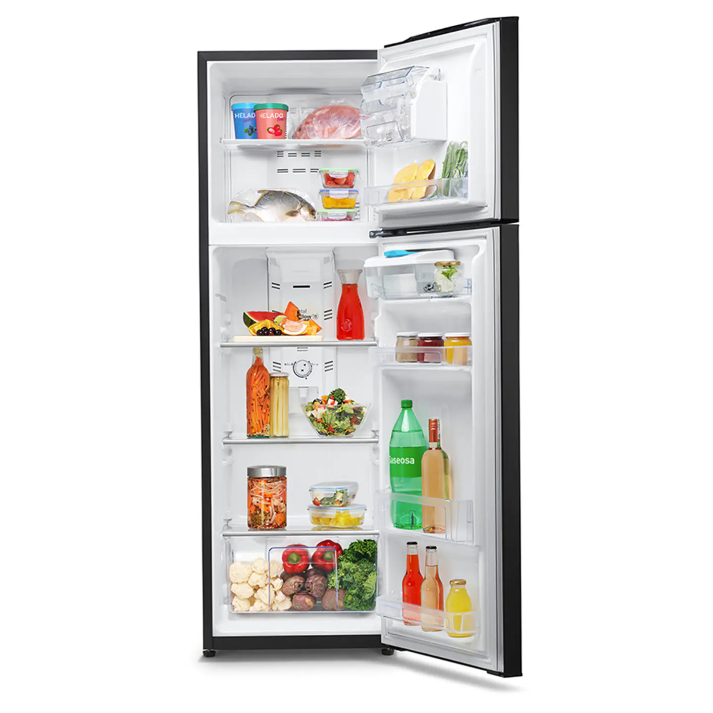 Refrigerador No Frost 250 L Brutos Black Steel Mabe - Rma255Pjuc 2