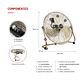 VENTILADOR ELECTRICO THOMAS TH-20BNS - Miniatura 8