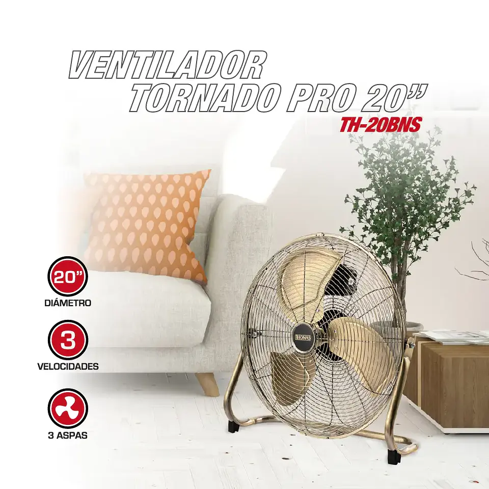 VENTILADOR ELECTRICO THOMAS TH-20BNS 11
