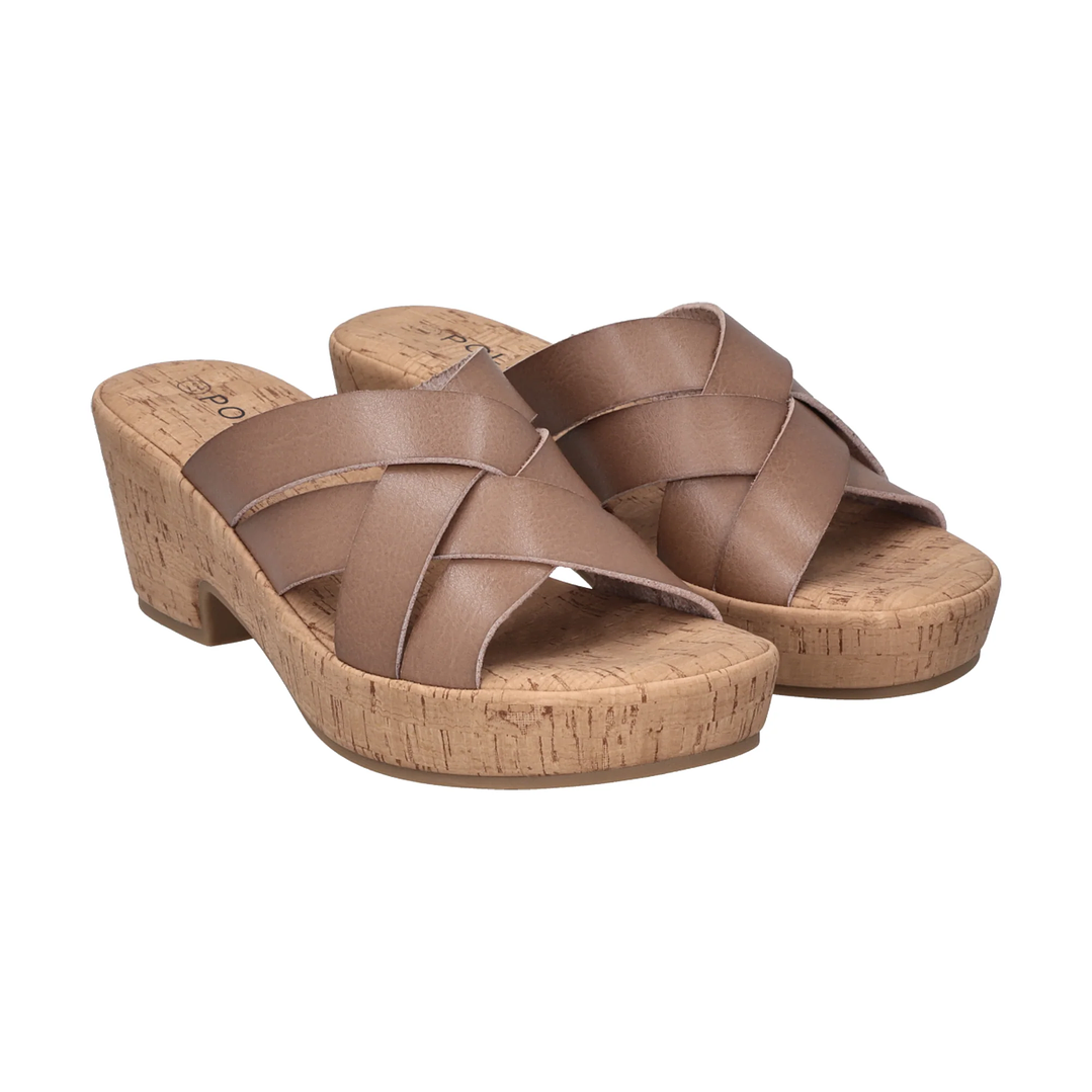 SANDALIA MUJER COLOR CAMEL VU016 1
