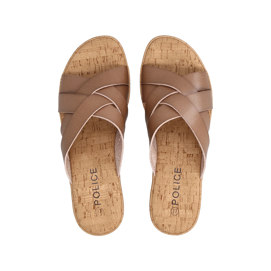 SANDALIA MUJER COLOR CAMEL VU016 3