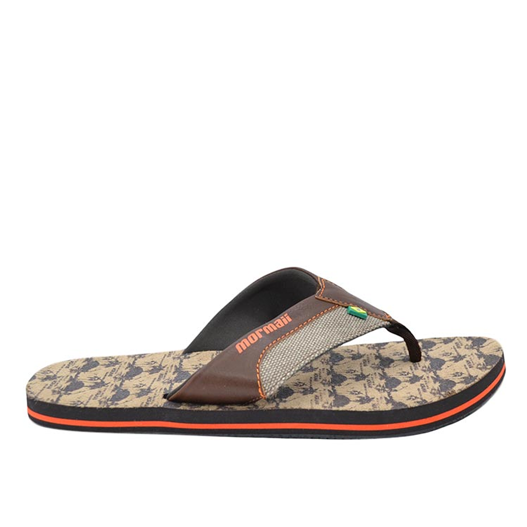 SANDALIA HOMBRE COLOR CAFE ZMM231B 2