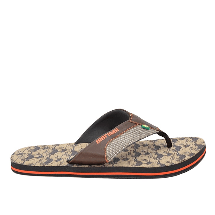 SANDALIA HOMBRE COLOR CAFE ZMM231B 2