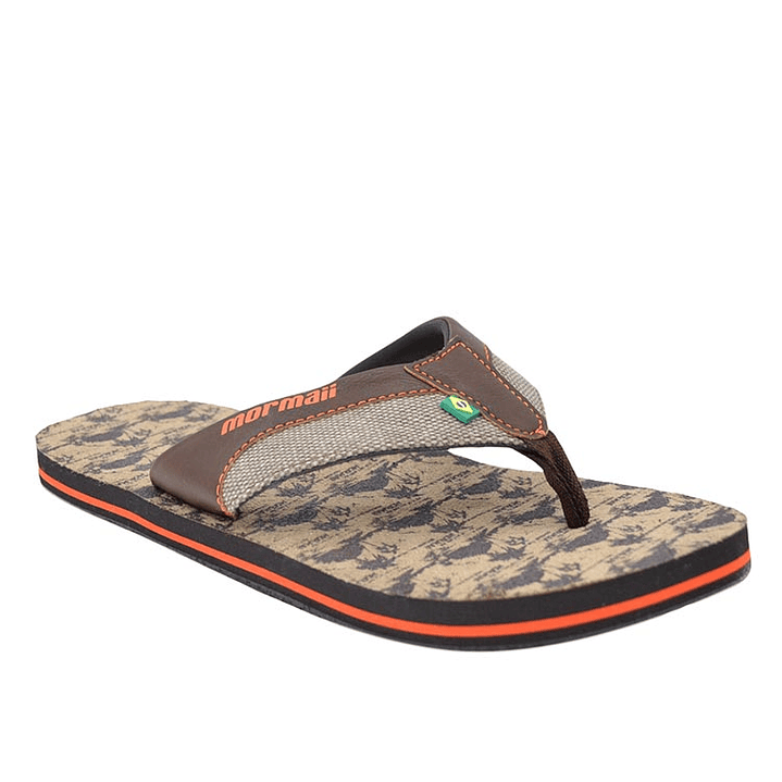 SANDALIA HOMBRE COLOR CAFE ZMM231B 1