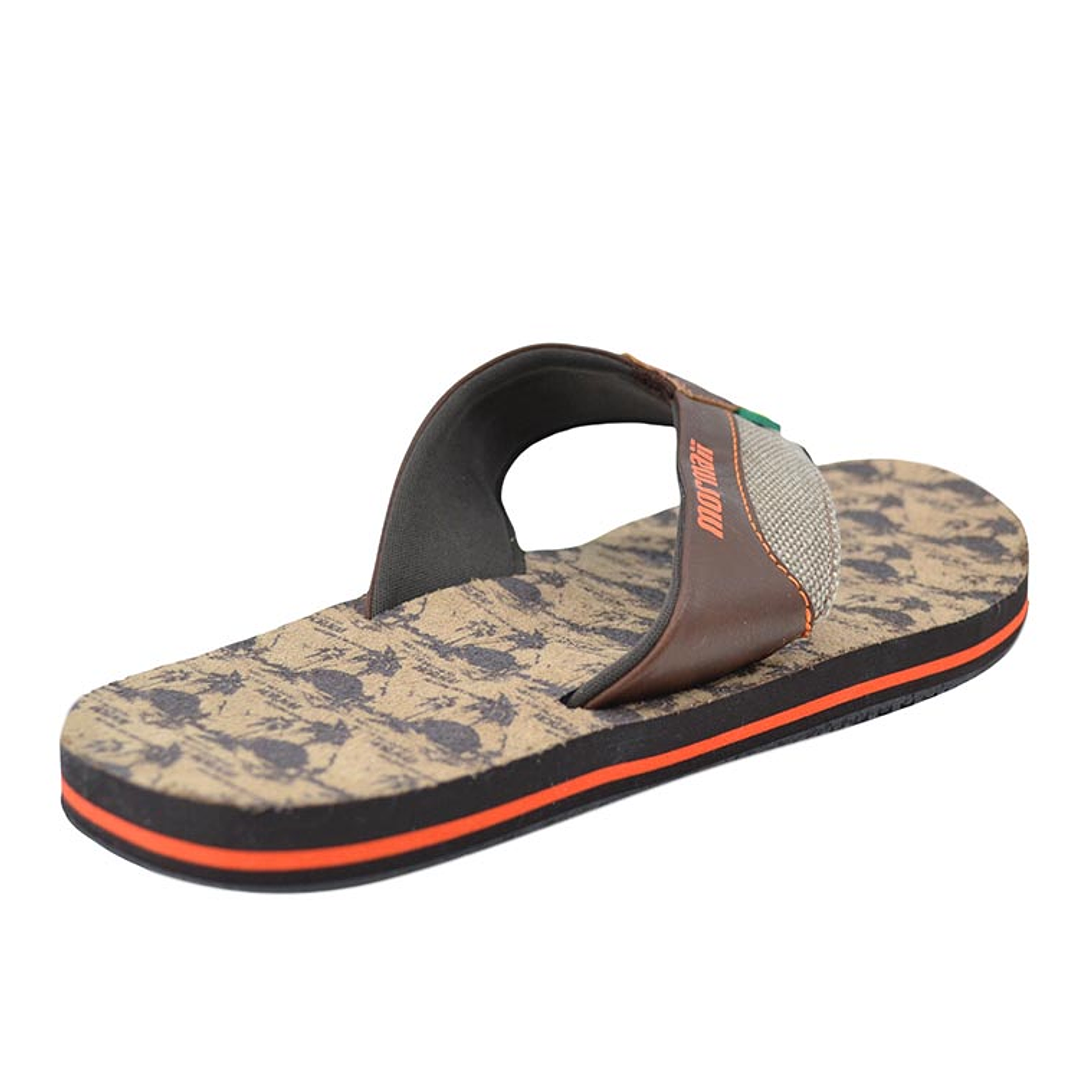 SANDALIA HOMBRE COLOR CAFE ZMM231B 3