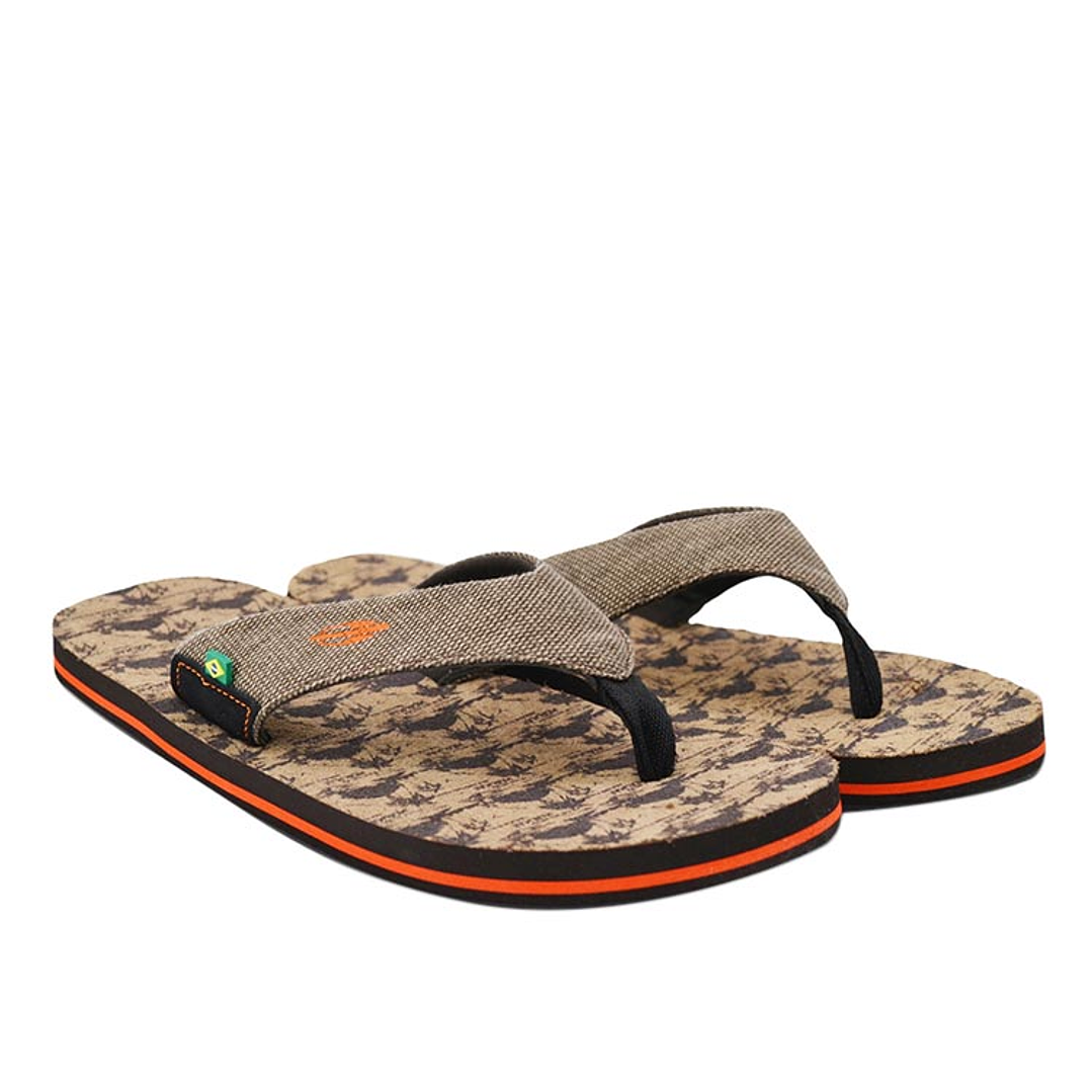 SANDALIA HOMBRE COLOR CAFE ZMM231B 4