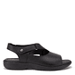 SANDALIA MUJER COLOR NEGRO 660315 - Miniatura 3