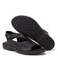 SANDALIA MUJER COLOR NEGRO 660315 - Miniatura 1