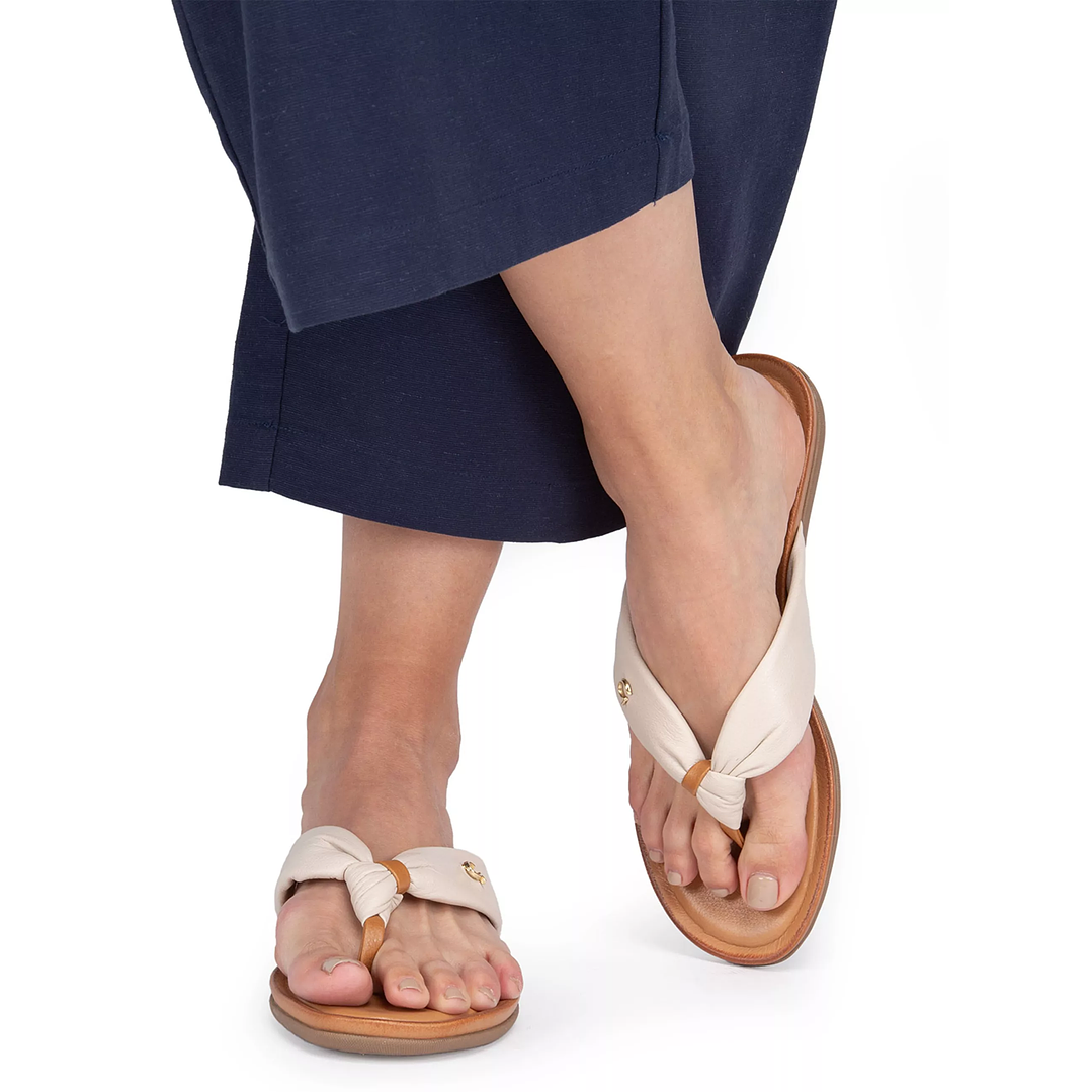 SANDALIA MUJER COLOR OFF WHITE 660510 5