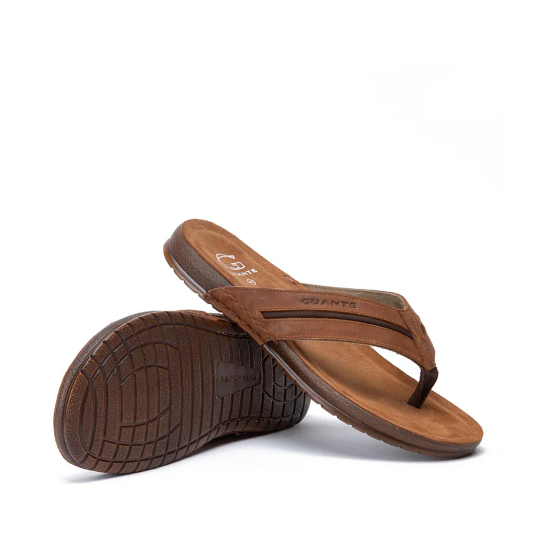 SANDALIA HOMBRE COLOR TOSTADO 35834 4