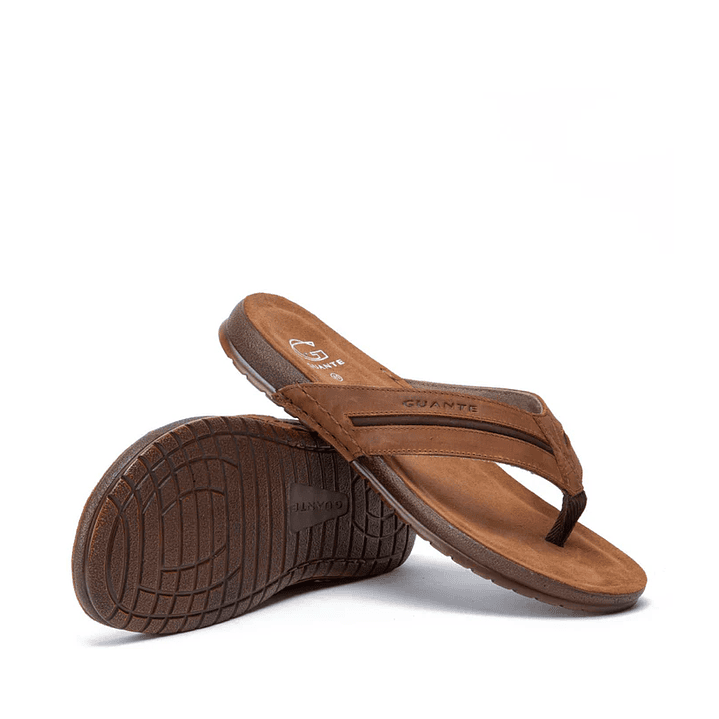 SANDALIA HOMBRE COLOR TOSTADO 35834 4