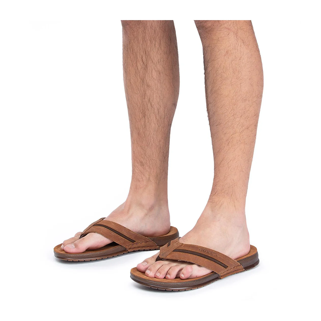 SANDALIA HOMBRE COLOR TOSTADO 35834 5