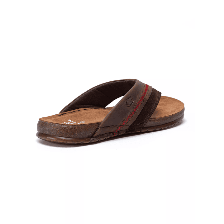 SANDALIA HOMBRE COLOR MARRON 35837 3