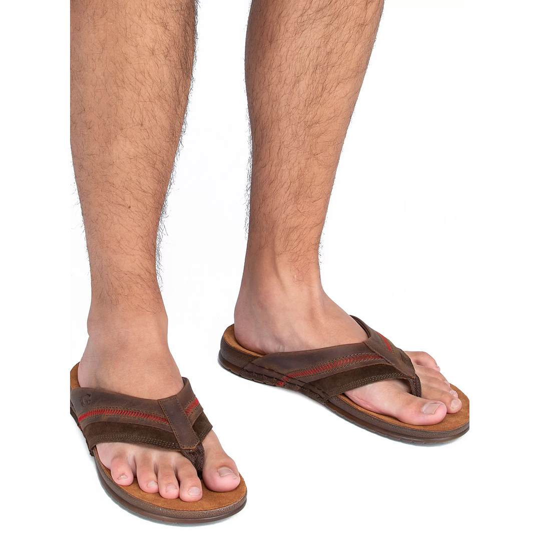 SANDALIA HOMBRE COLOR MARRON 35837 5