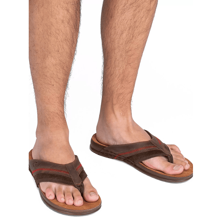 SANDALIA HOMBRE COLOR MARRON 35837 5